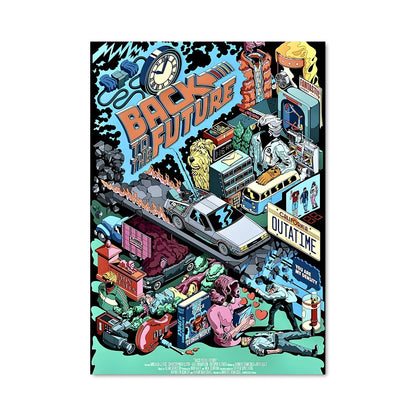 Poster Retour Vers Le Futur