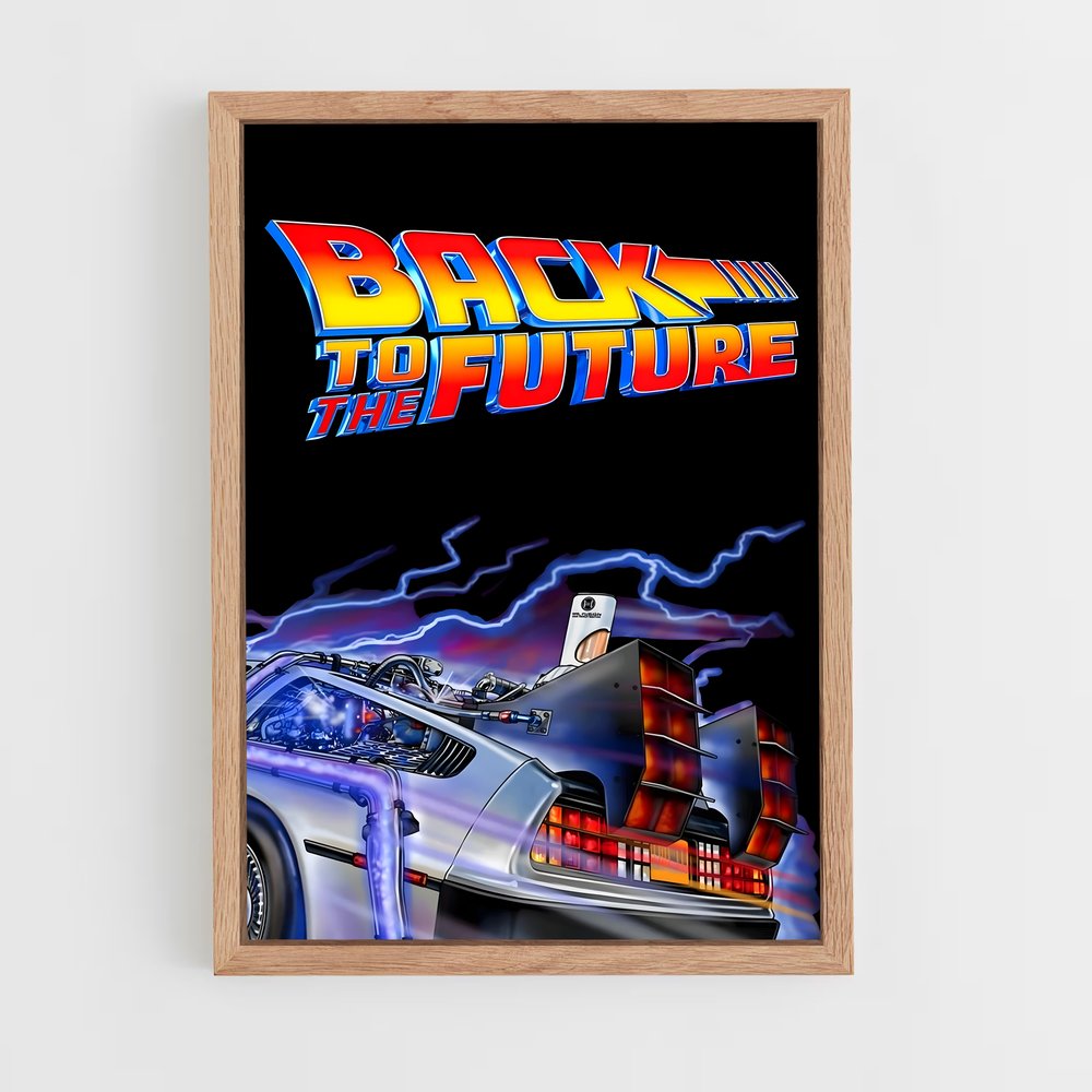ap-back to the future-8 cadre Bois clair