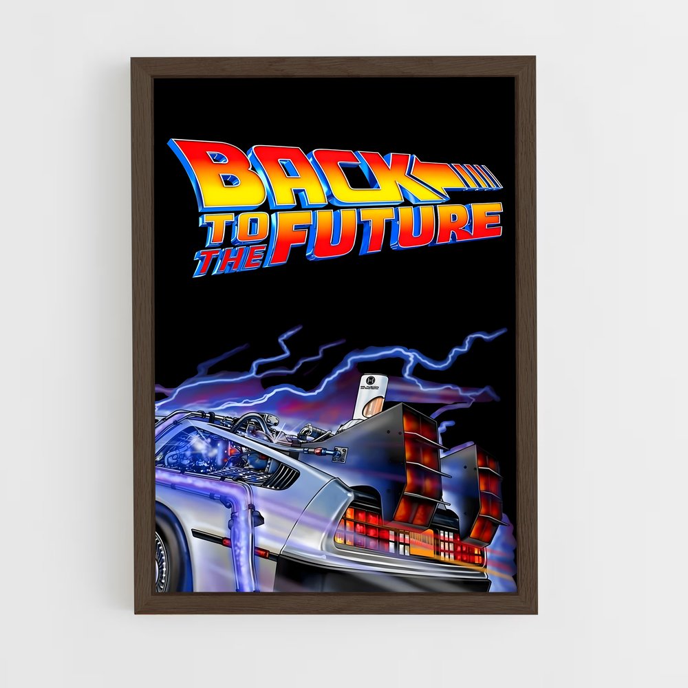 ap-back to the future-8 cadre Bois foncé