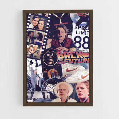 ap-back to the future-9 cadre Bois foncé