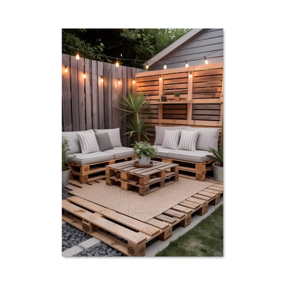 Poster Patio Rêvé