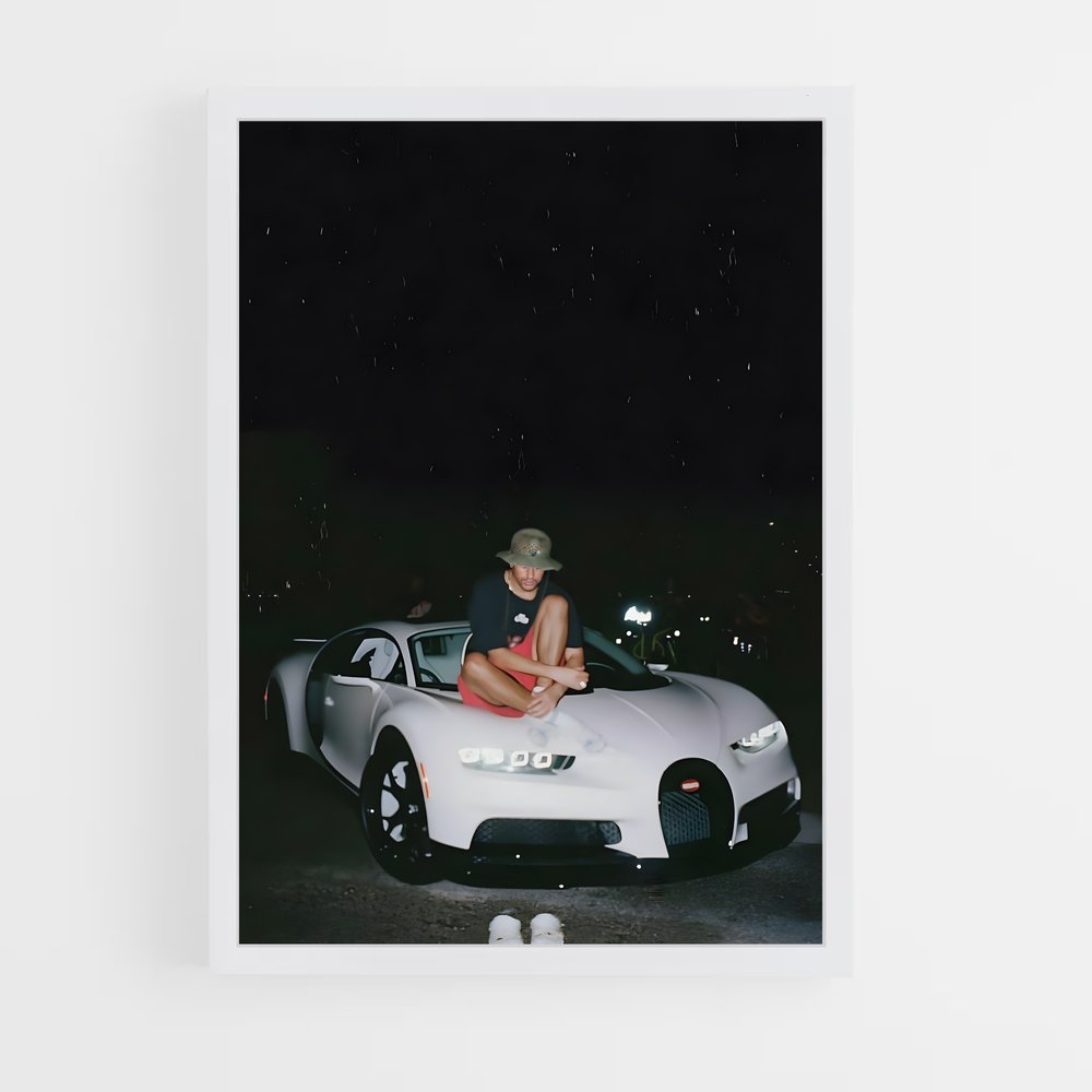 ap-bad bunny-7 cadre Blanc