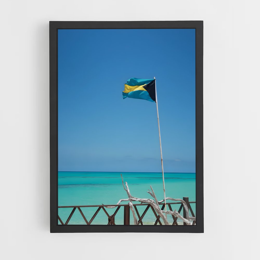 ap-bahamas flag-2 cadre Noir