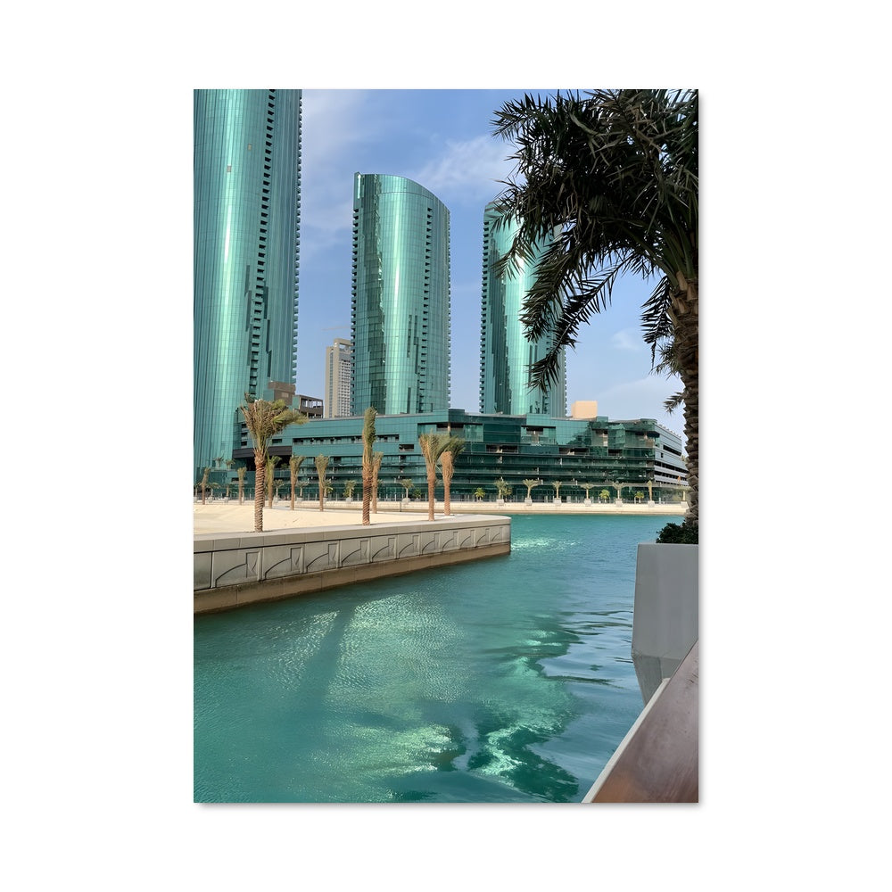 Poster Oasis de Dubaï