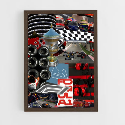 ap-bahrain grand prix-6 cadre Bois foncé