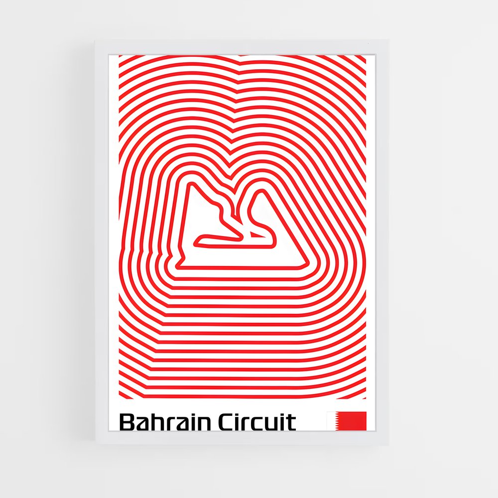 ap-bahrain international circuit-1 cadre Blanc