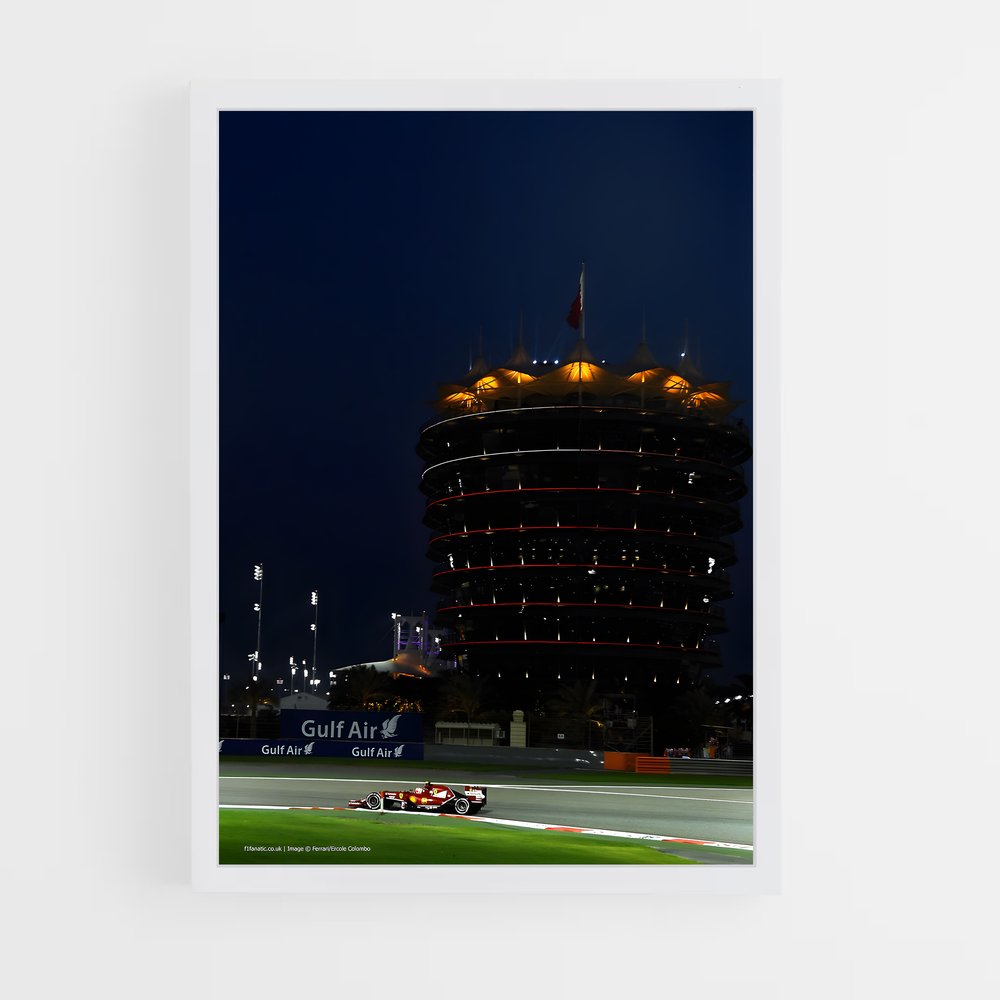 ap-bahrain international circuit-6 cadre Blanc