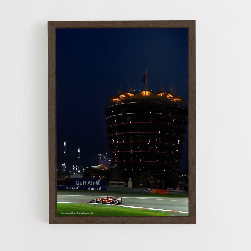 ap-bahrain international circuit-6 cadre Bois foncé