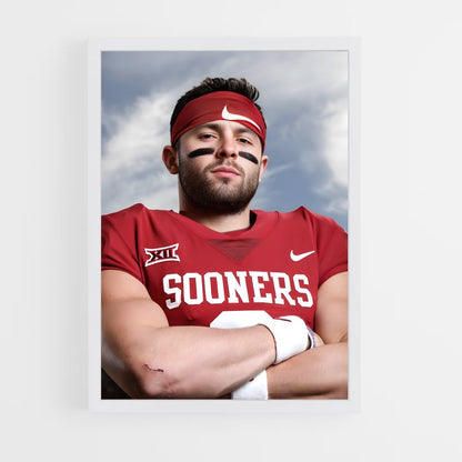 ap-baker mayfield-3 cadre Blanc