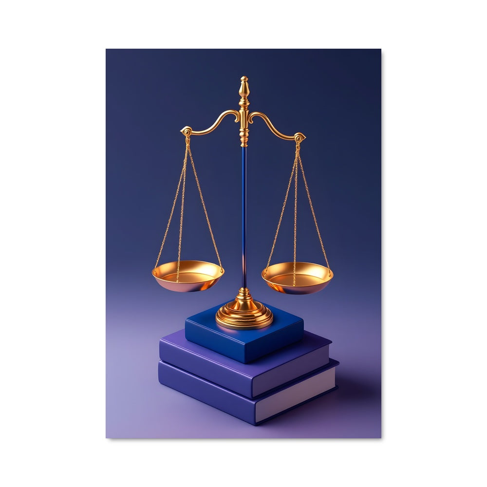 Poster Balance Dorée