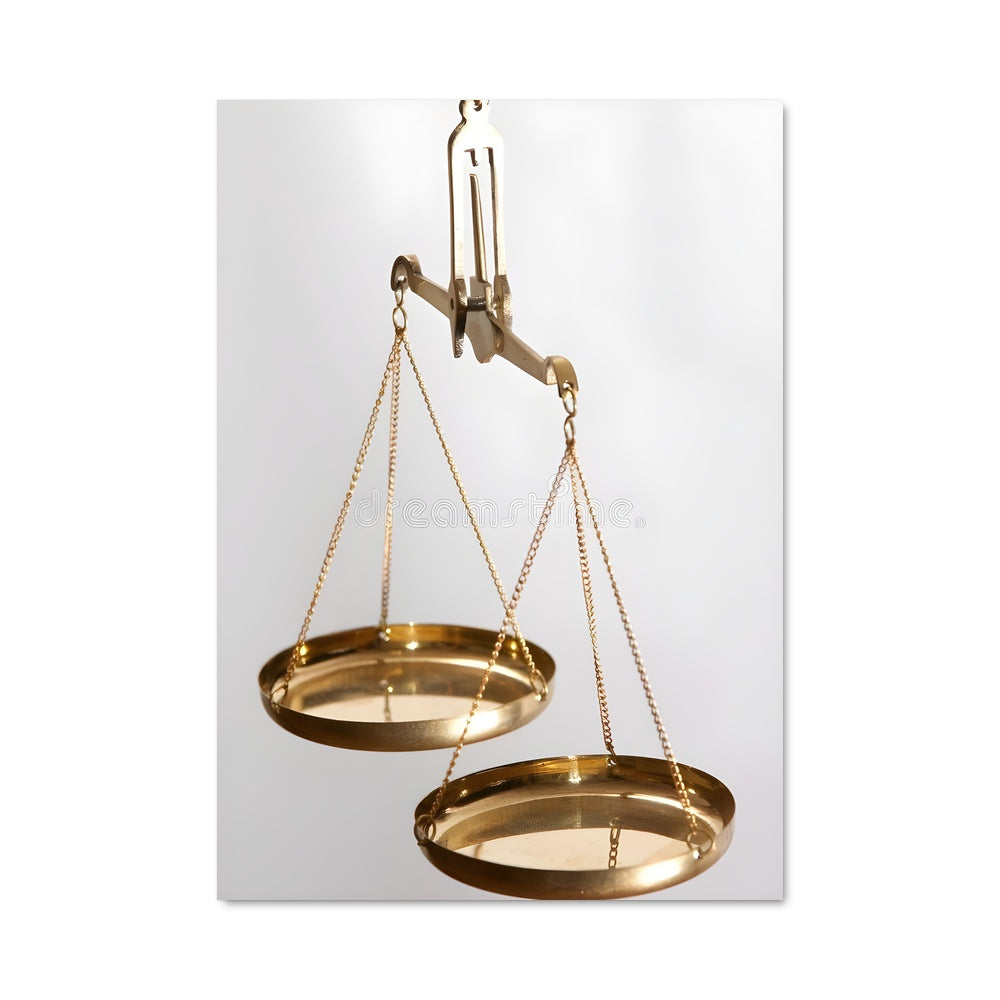 Poster Balance scale 18288