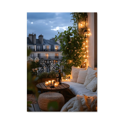 Poster Balcon Étoilé