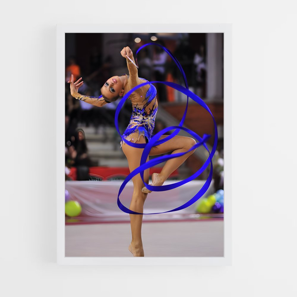ap-ball rhythmic gymnastics-6 cadre Blanc