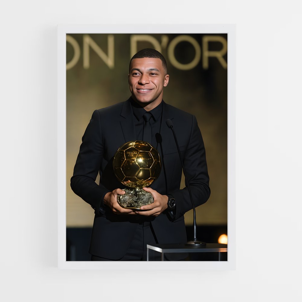 ap-ballon d'or-2 cadre Blanc