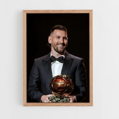 ap-ballon d'or-8 cadre Bois clair