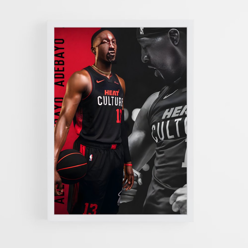 ap-bam adebayo-8 cadre Blanc
