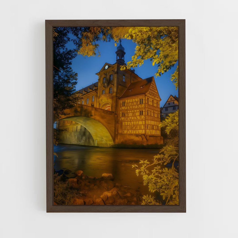 ap-bamberg old town-5 cadre Bois foncé