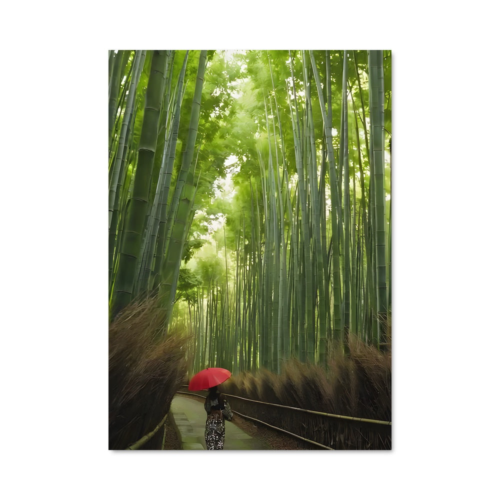 Poster Bamboo forest 94930