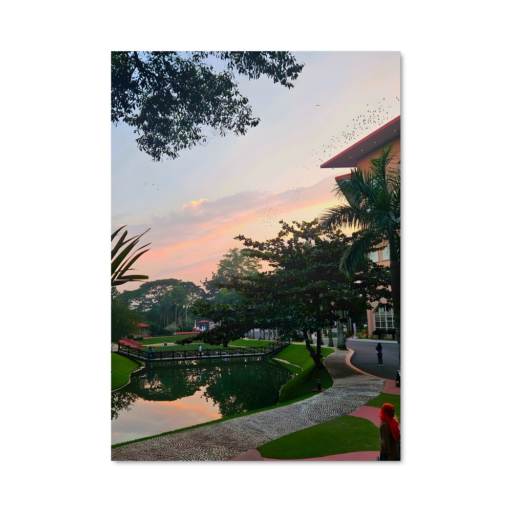 Poster Reflet de Paix