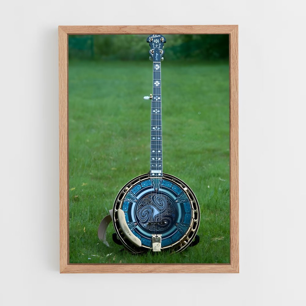 ap-banjo-4 cadre Bois clair