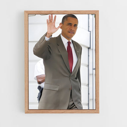 ap-barack obama-2 cadre Bois clair