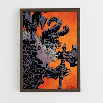 ap-barbarian diablo-2 cadre Bois foncé