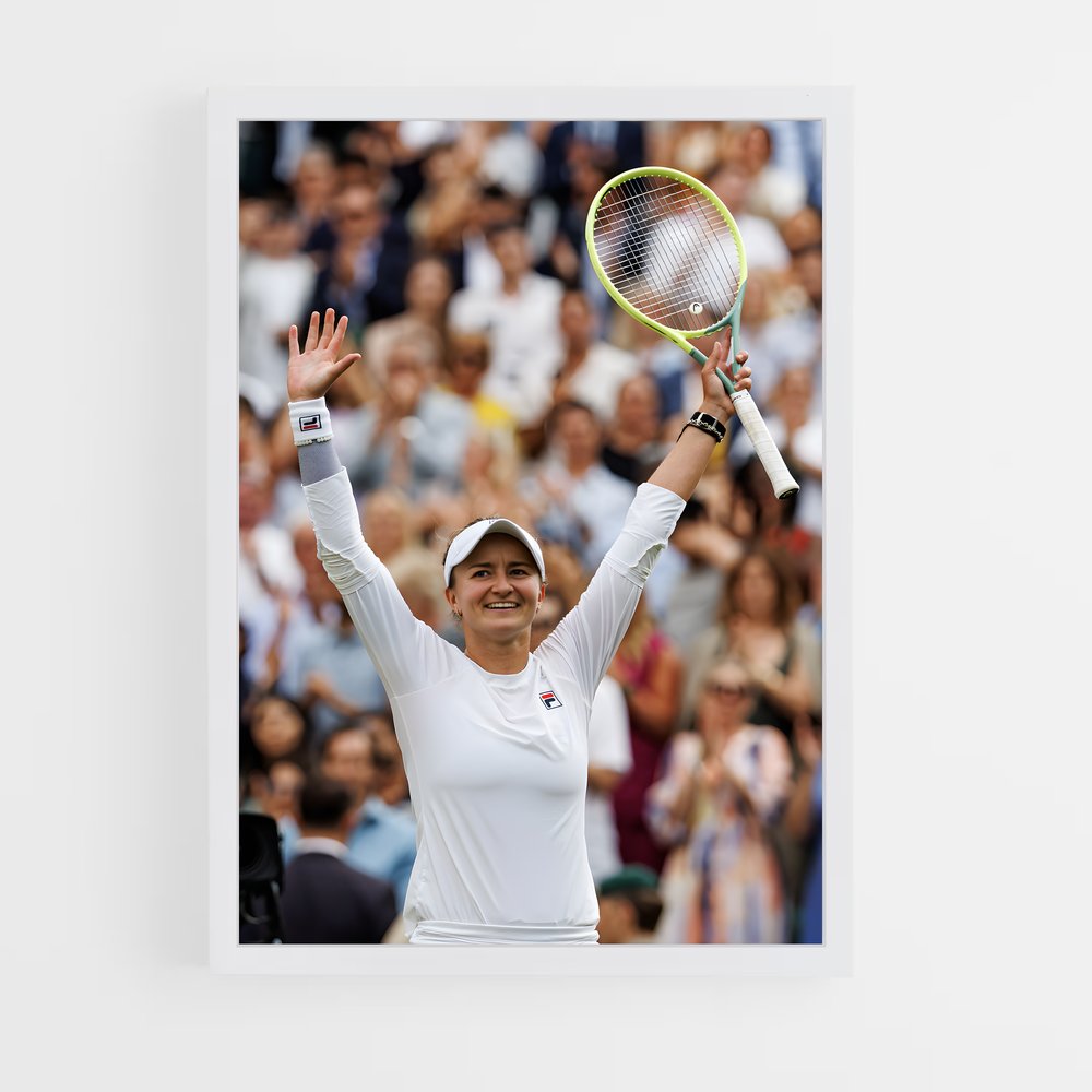 ap-barbora krejcikova-3 cadre Blanc