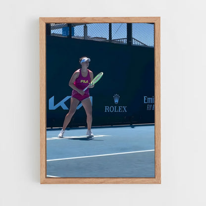 ap-barbora krejcikova-4 cadre Bois clair