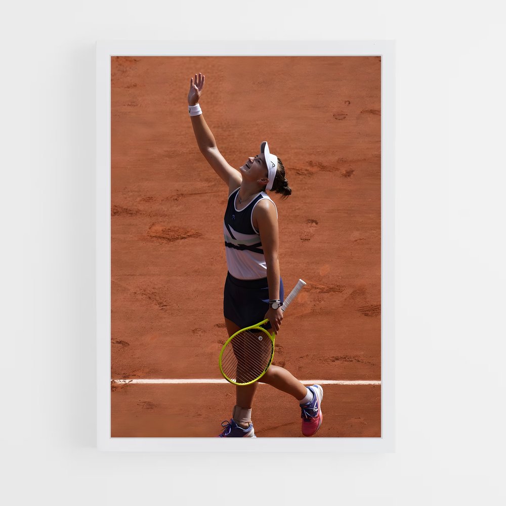ap-barbora krejcikova-5 cadre Blanc