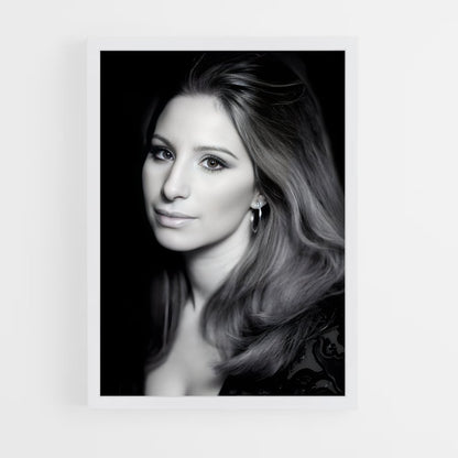 ap-barbra streisand-2 cadre Blanc