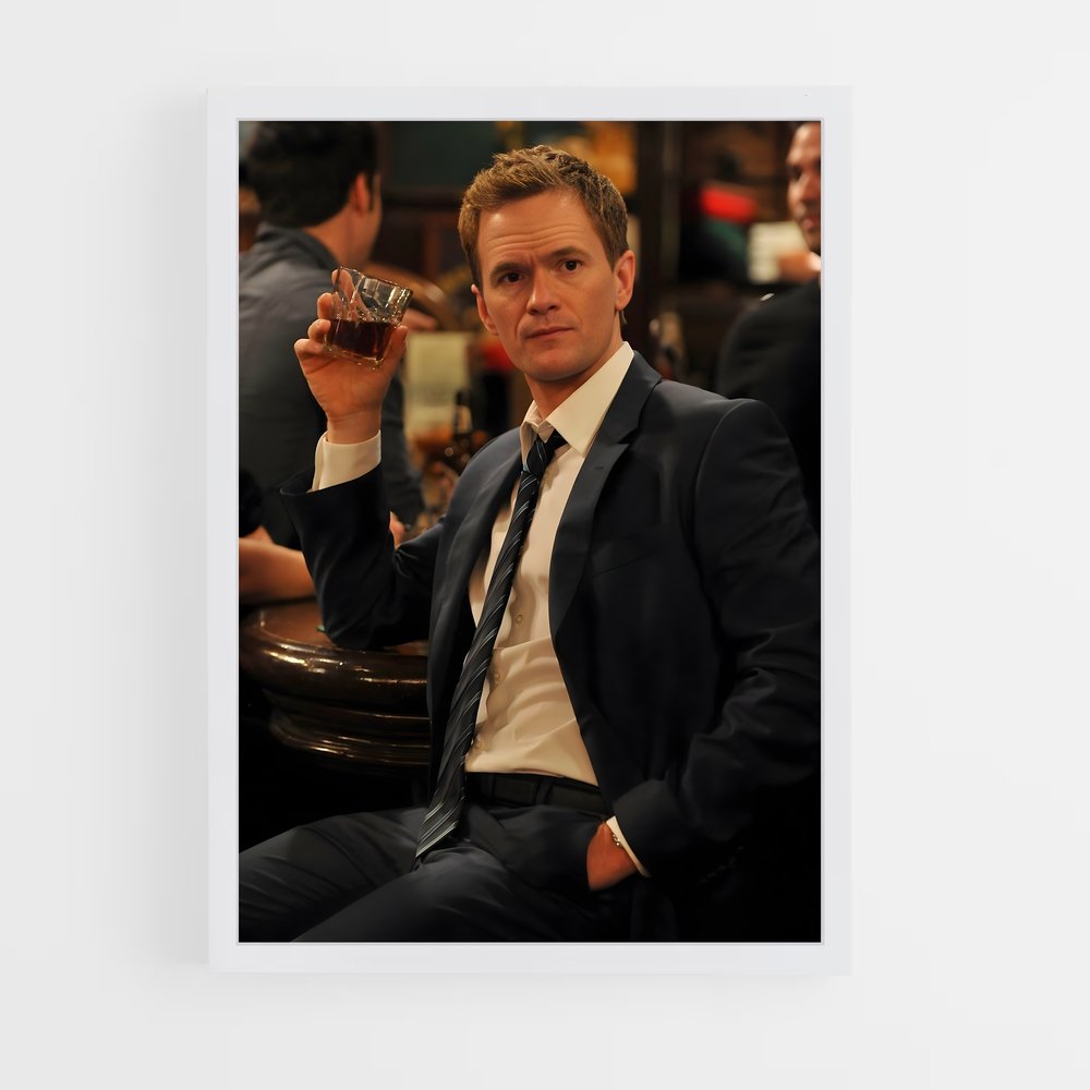 ap-barney stinson-1 cadre Blanc