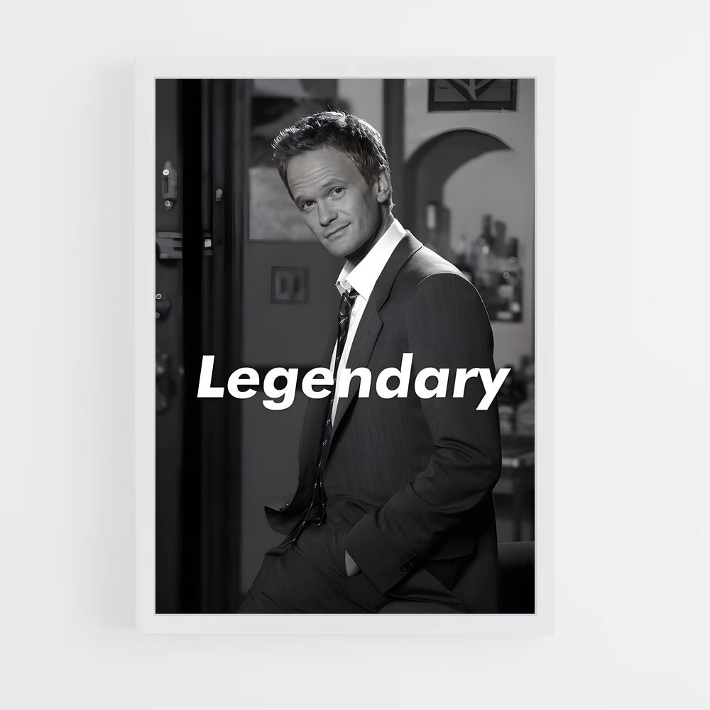 ap-barney stinson-2 cadre Blanc