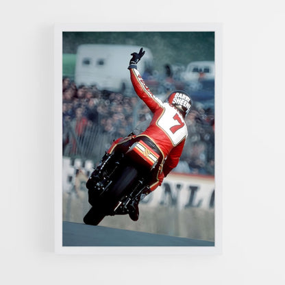 ap-barry sheene-3 cadre Blanc