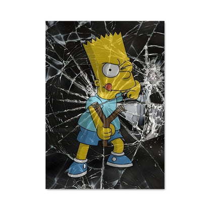 Poster Simpson Smashed