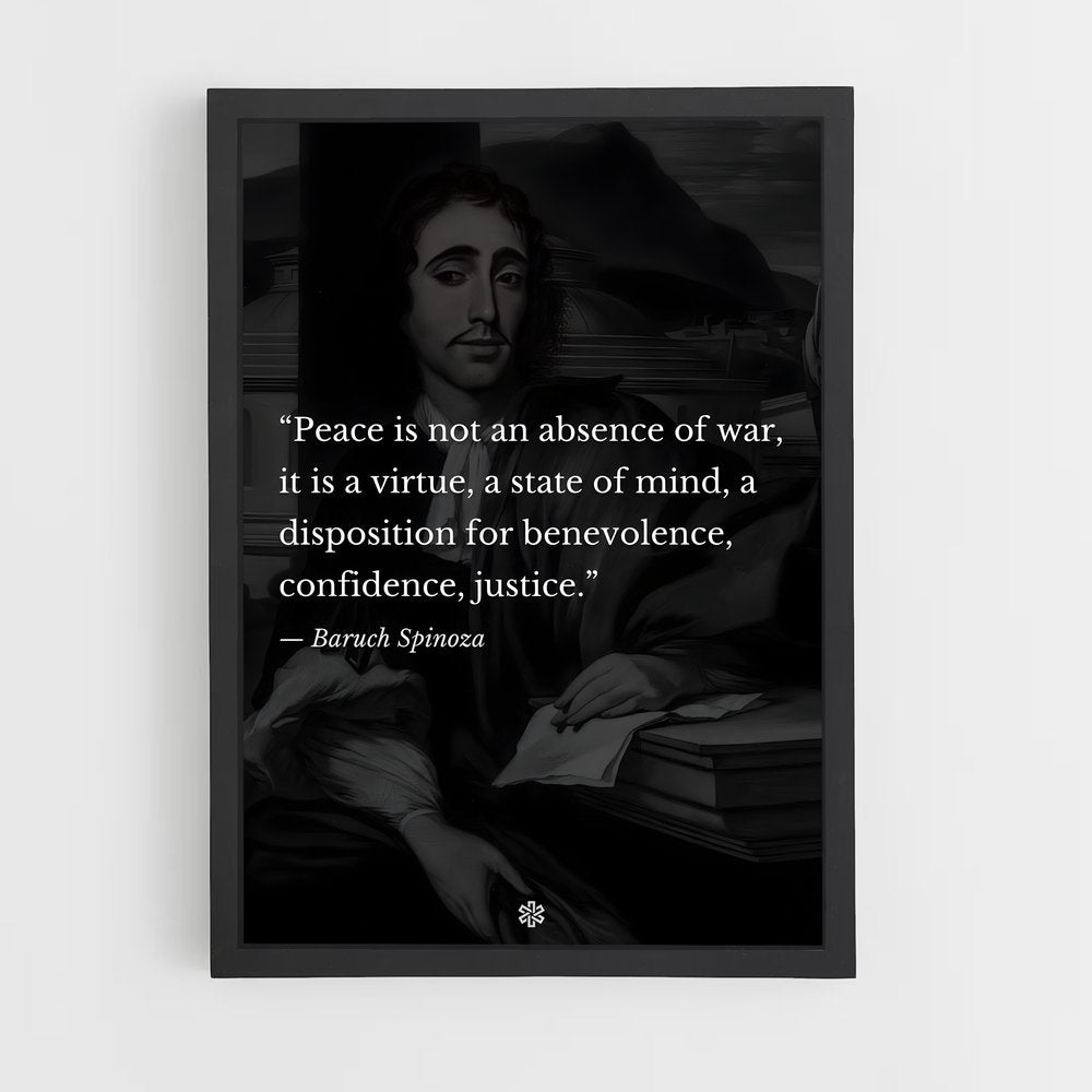 ap-baruch spinoza-2 cadre Noir
