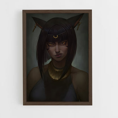 ap-bastet-4 cadre Bois foncé