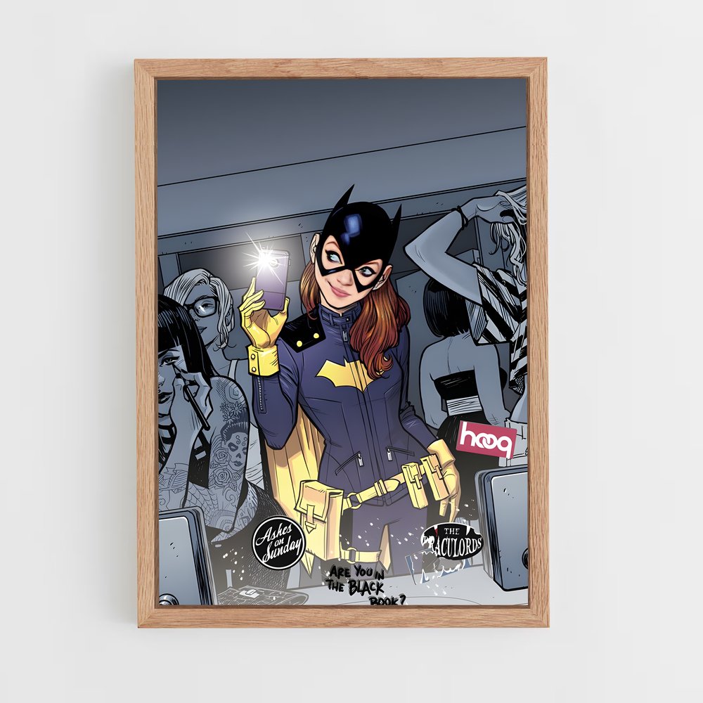 ap-batgirl-2 cadre Bois clair
