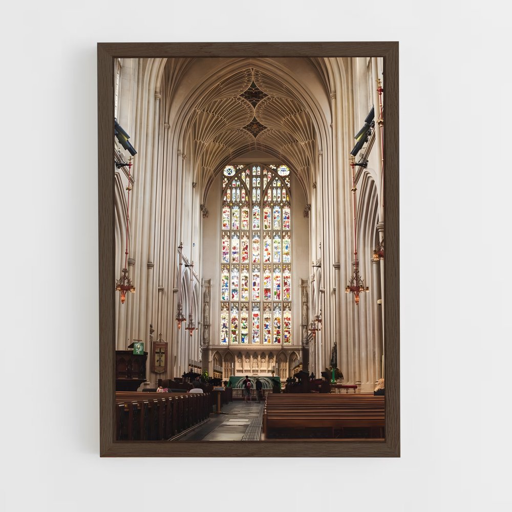 ap-bath abbey-2 cadre Bois foncé