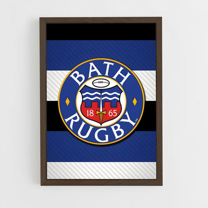 ap-bath rugby-1 cadre Bois foncé