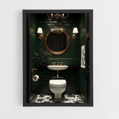 ap-bathroom-8 cadre Noir