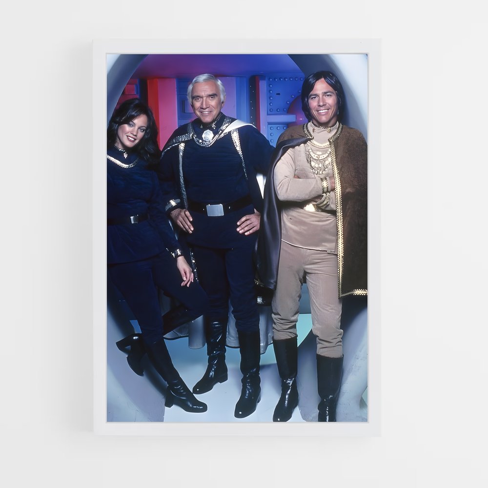 ap-battlestar galactica-4 cadre Blanc