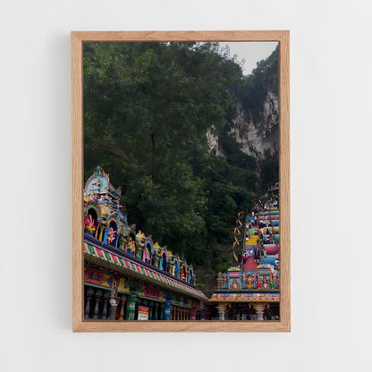 ap-batu caves-10 cadre Bois clair