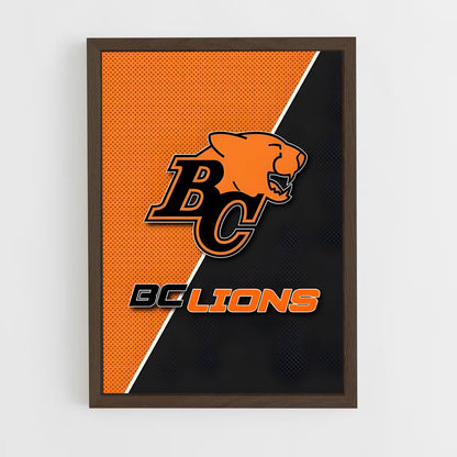 ap-bc lions-6 cadre Bois foncé