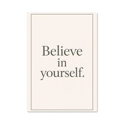 Poster Be yourself 26583