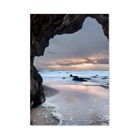 Poster Caverne de Plage