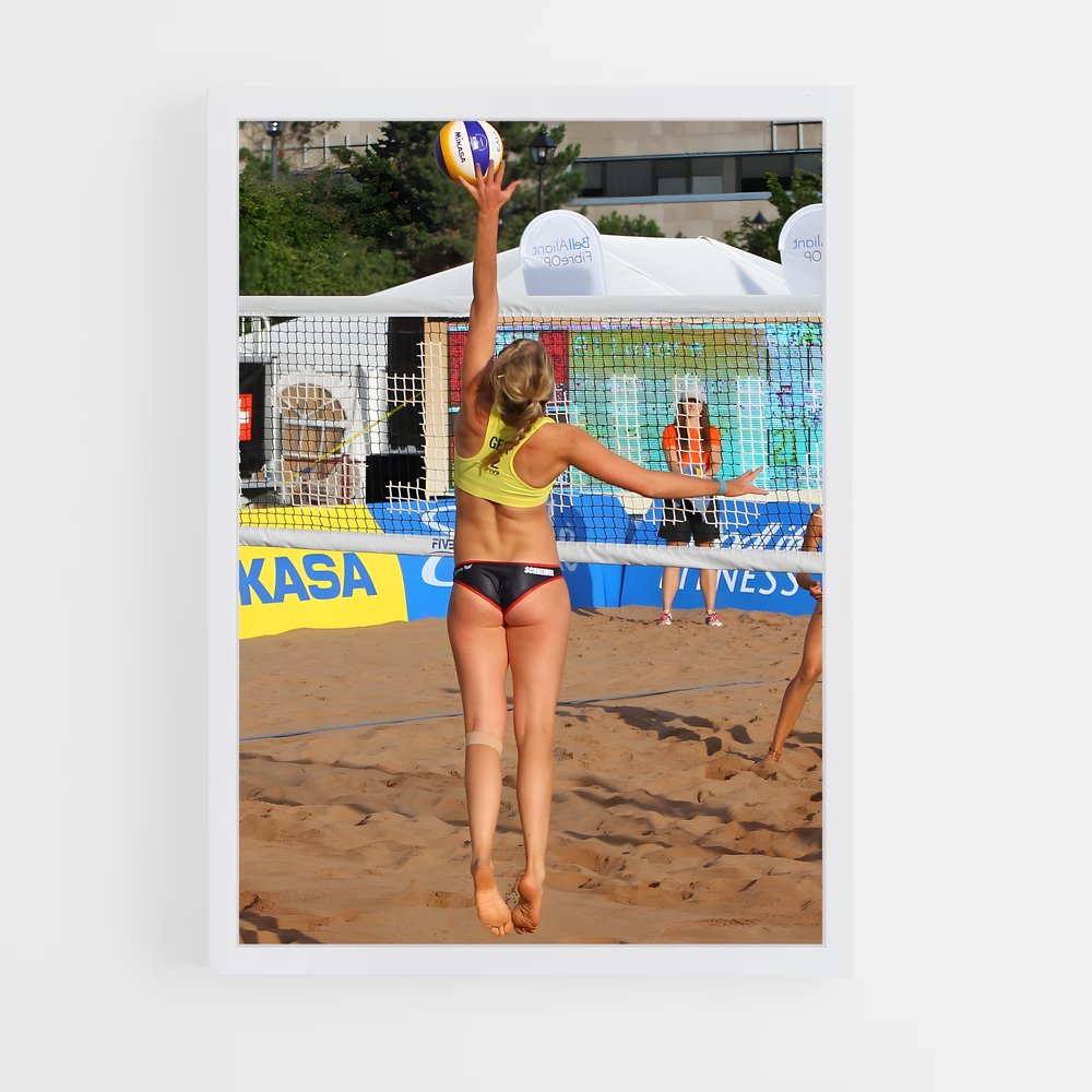 ap-beach volleyball world championships-5 cadre Blanc