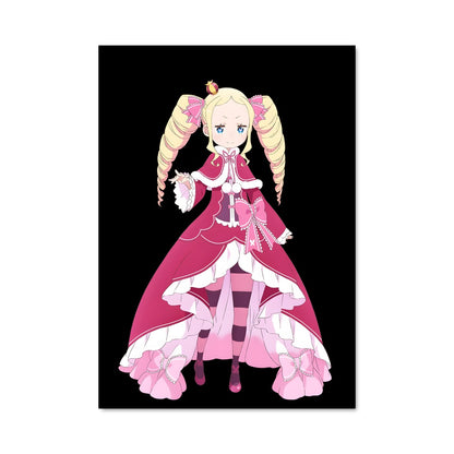 Poster La Fille en Rose