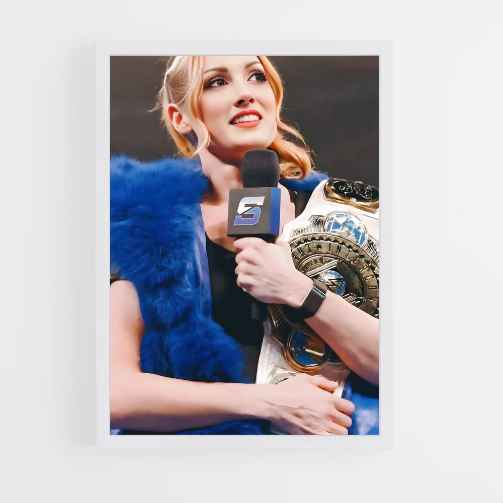 ap-becky lynch-10 cadre Blanc
