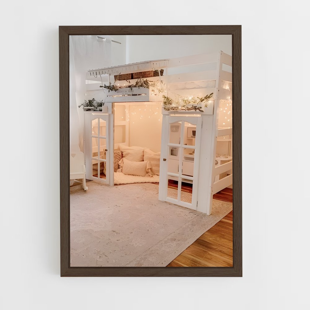 ap-bed-10 cadre Bois foncé