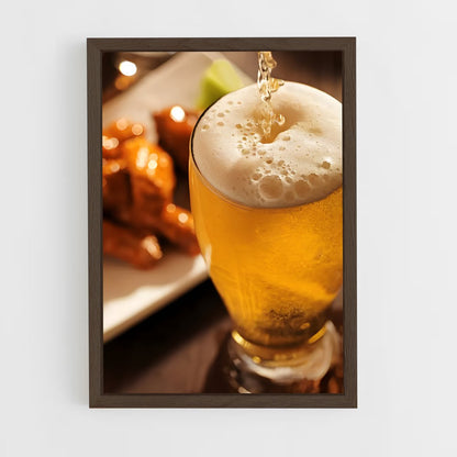 ap-beer-13 cadre Bois foncé